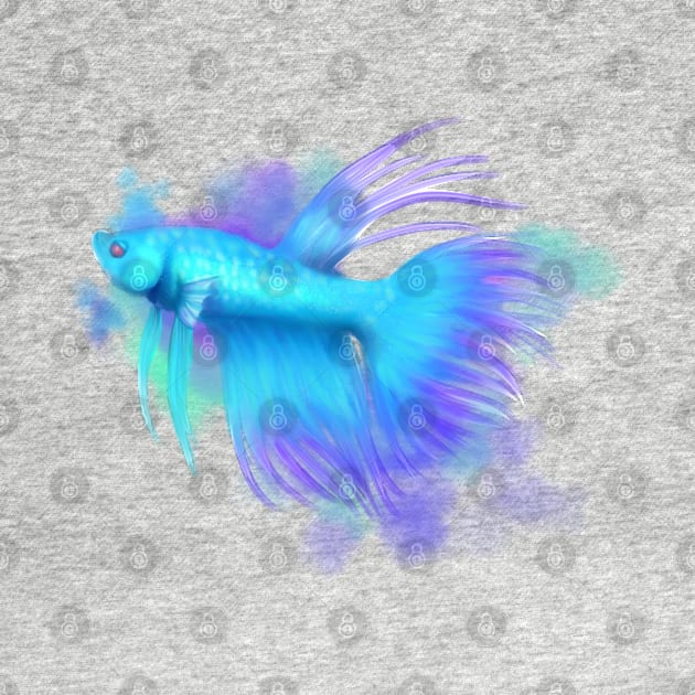 Betta fish by SoloSammich